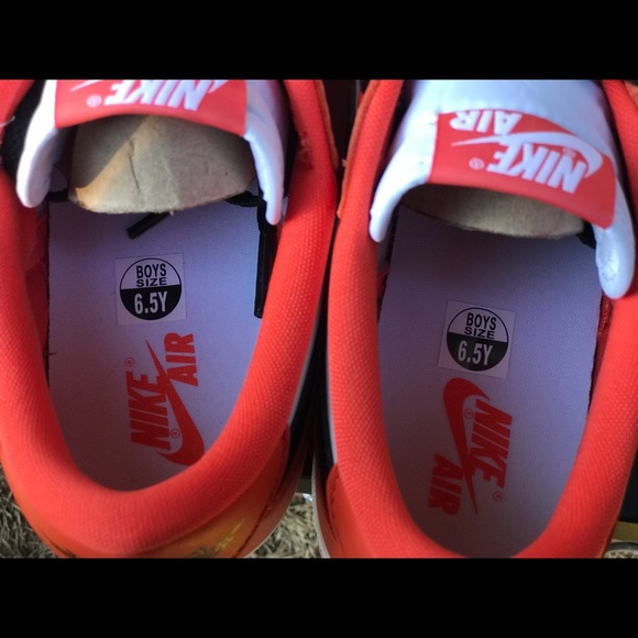 Air Jordan Retro 1 Low OG Shattered Backboard SBB GS Size 6.5Y / 8 Wmns - Picture 9 of 11